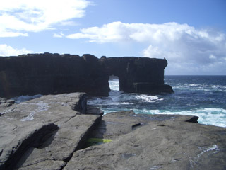 Northern coast of westray